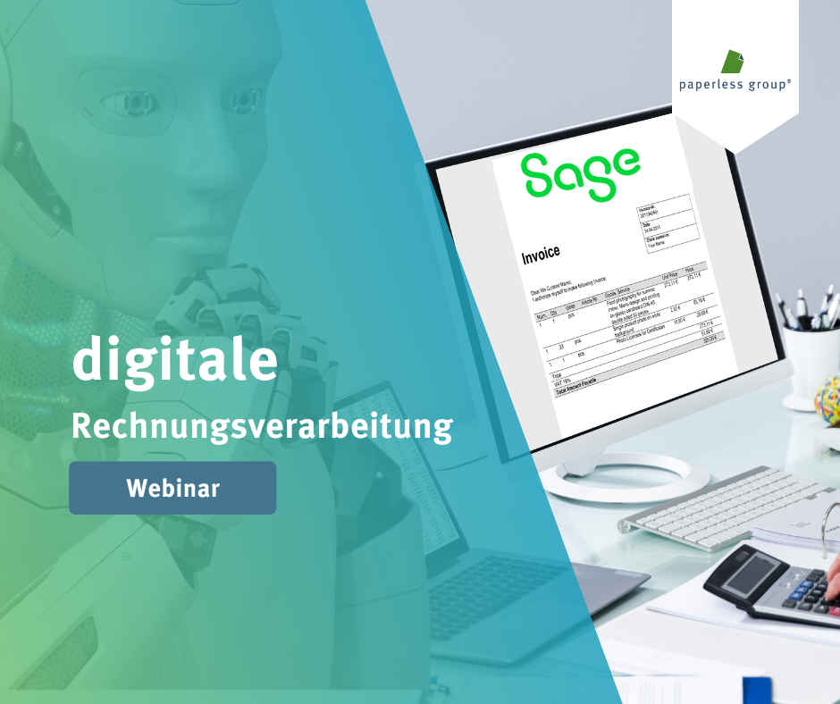 Digitale Rechnungsverarbeitung mit Sage 100